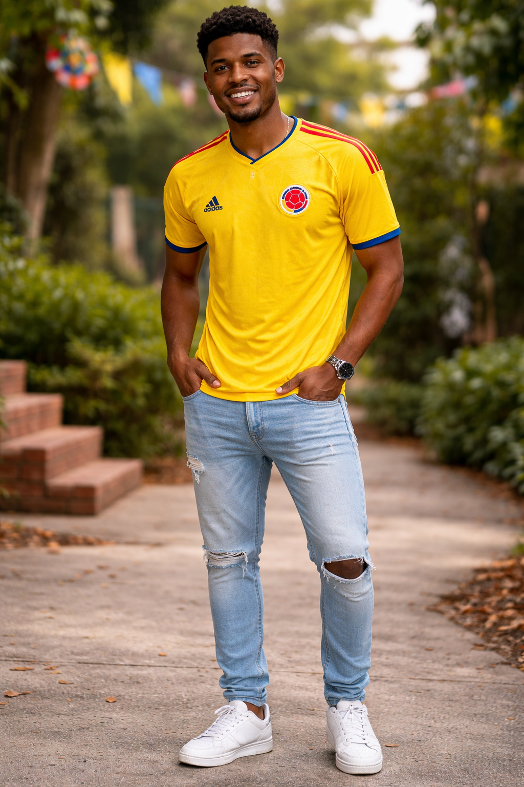 CAMISETA SELECCION COLOMBIA CABALLERO